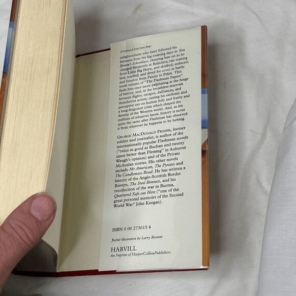 FLASHMAN AND THE ANGEL OF THE LORD - 1ST. ED. SIGNED BY GEORGE MACDONALD FRASER - Picture 9 of 9